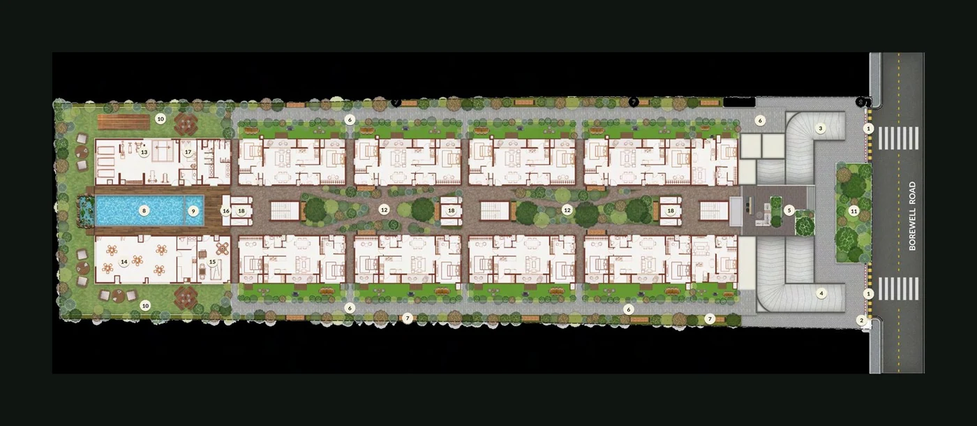 Masterplan and layout
