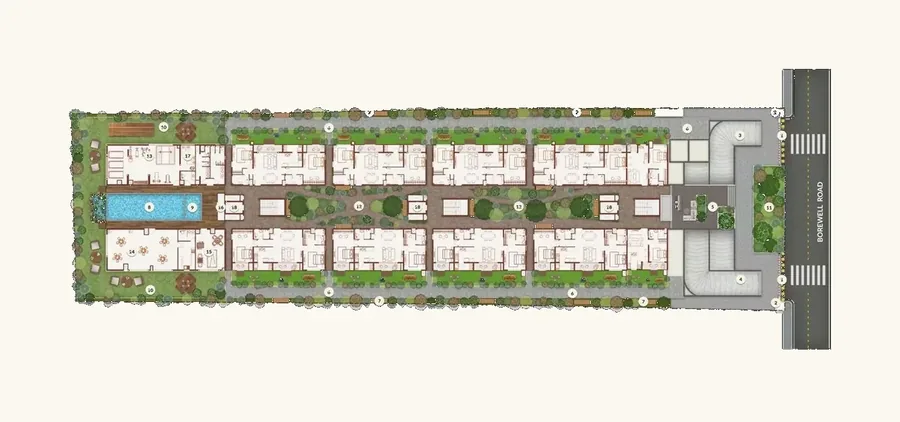 Masterplan and layout
